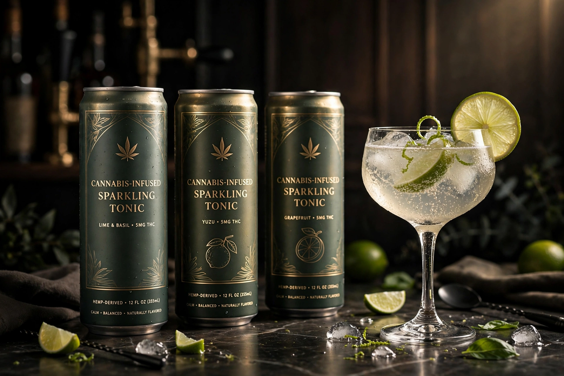 Cannabis-infused beverages